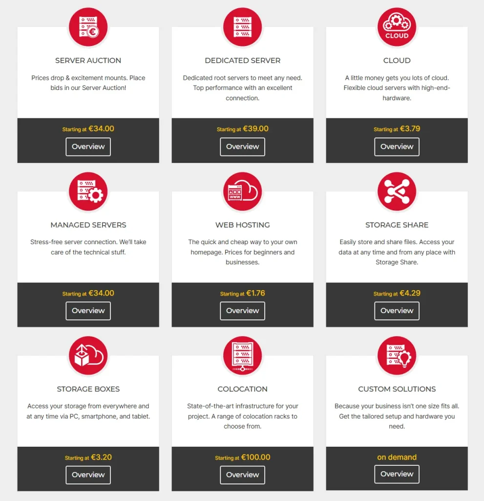 Dedicated Server Cloud Storage Hosting